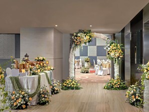 Indoor wedding