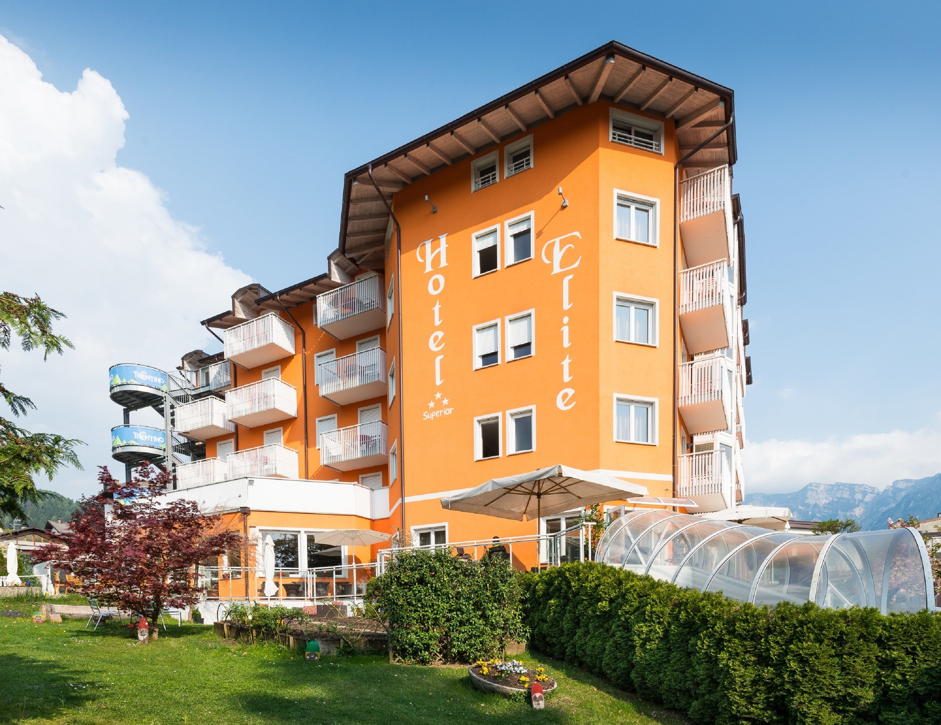 Façade de l’hébergement