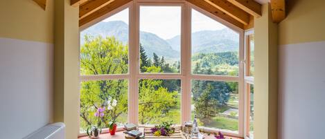 Uitzicht vanuit accommodatie