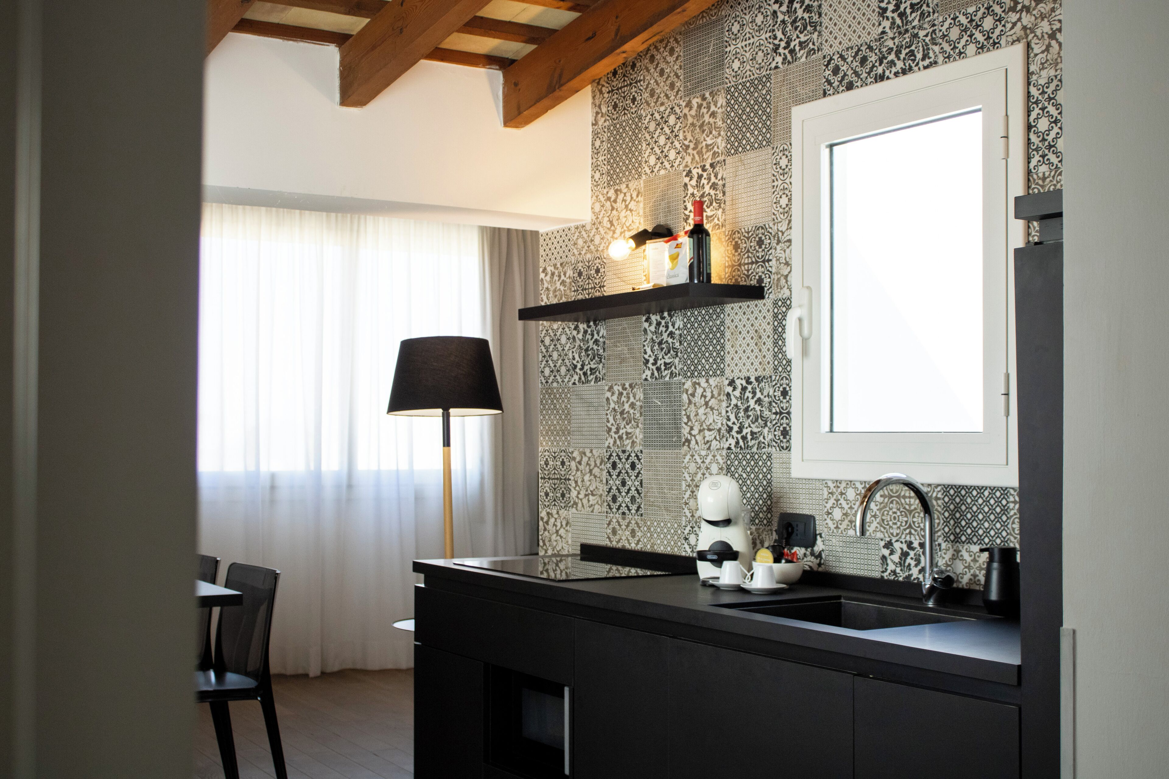 Panoramic-Suite, Terrasse, Stadtblick | Eigene Küche | Kühlschrank, Mikrowelle, Herdplatte, Geschirrspüler