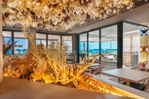 Culinária mediterrânea, vistas para a praia