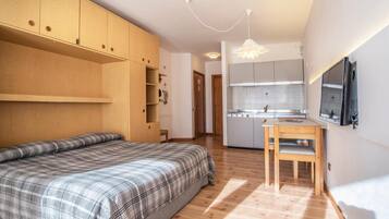 Wi-Fi de cortesia, roupa de cama