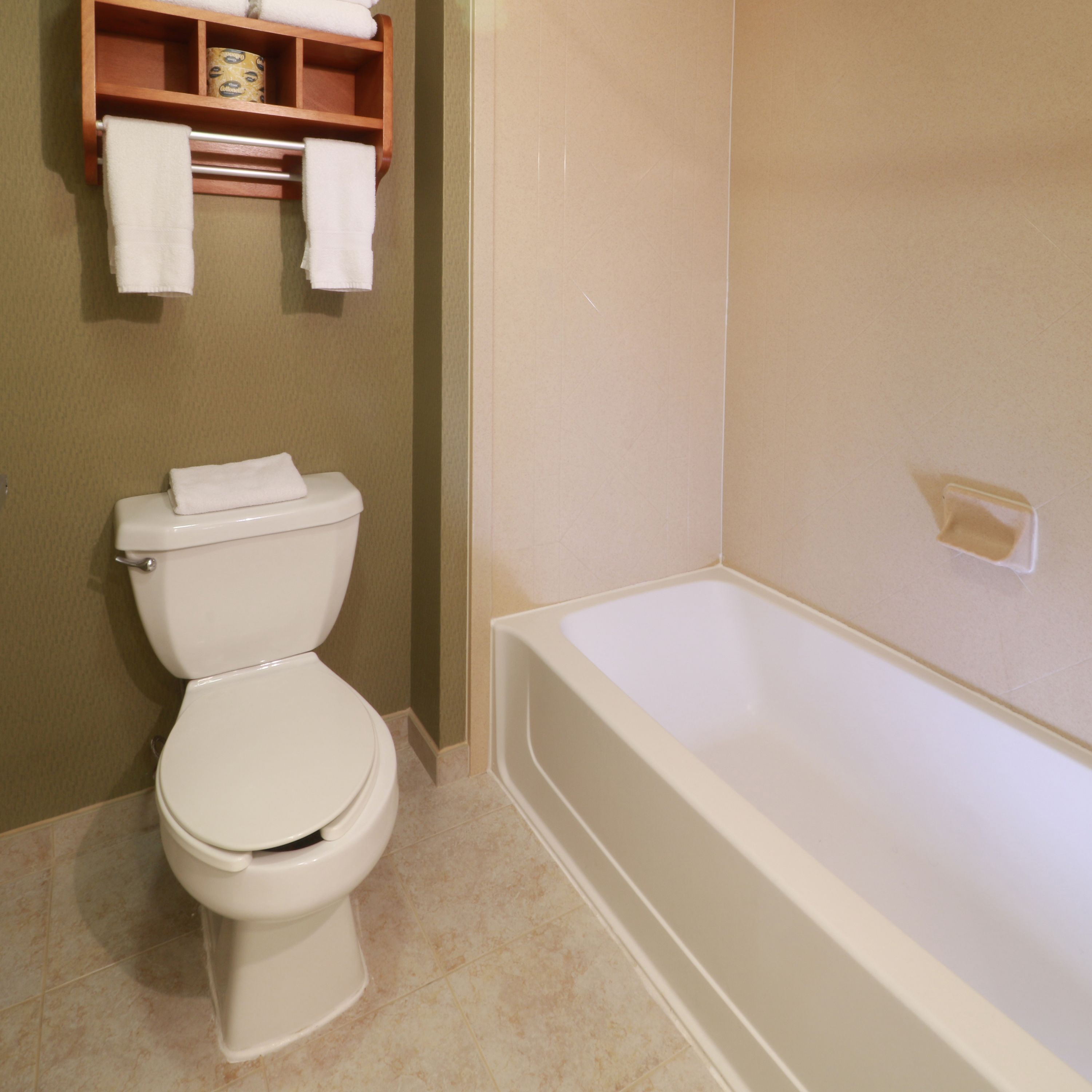 2 queens smoking | bathroom | shower, hair dryer, towels