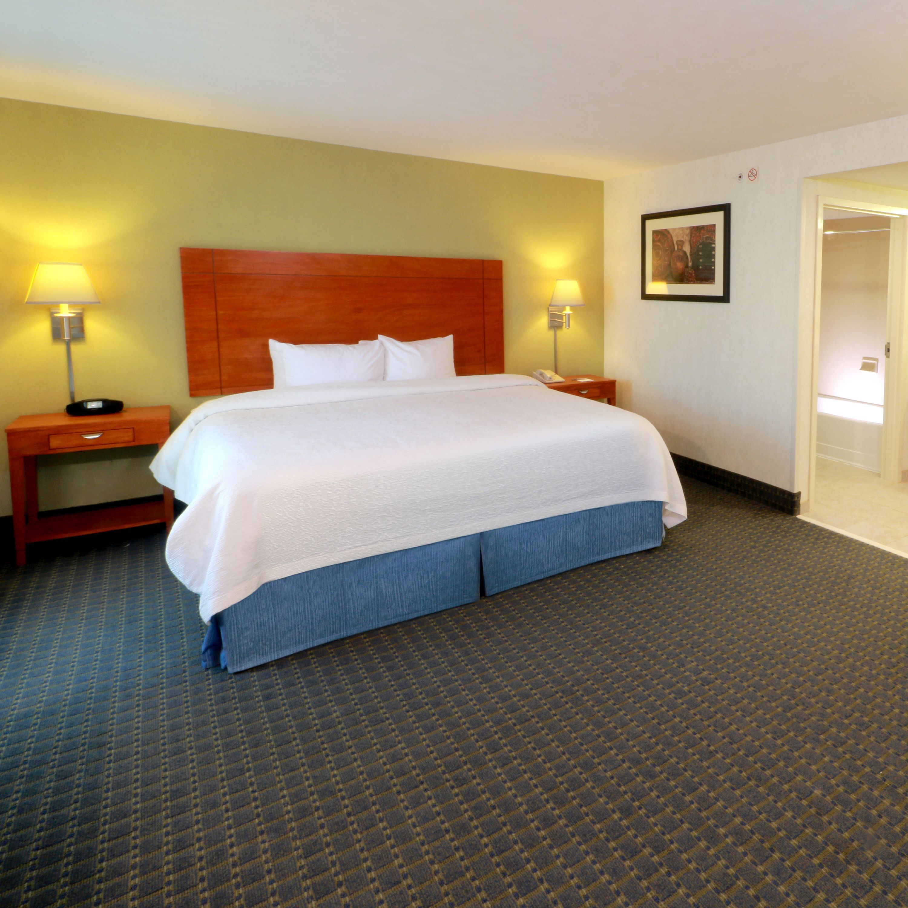 In-room safe, desk, laptop workspace, iron/ironing board