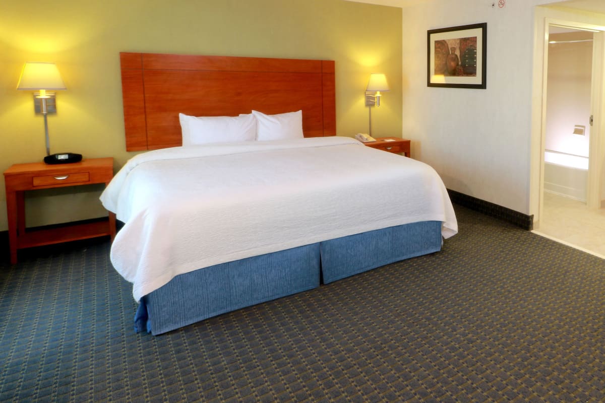 In-room safe, desk, laptop workspace, iron/ironing board