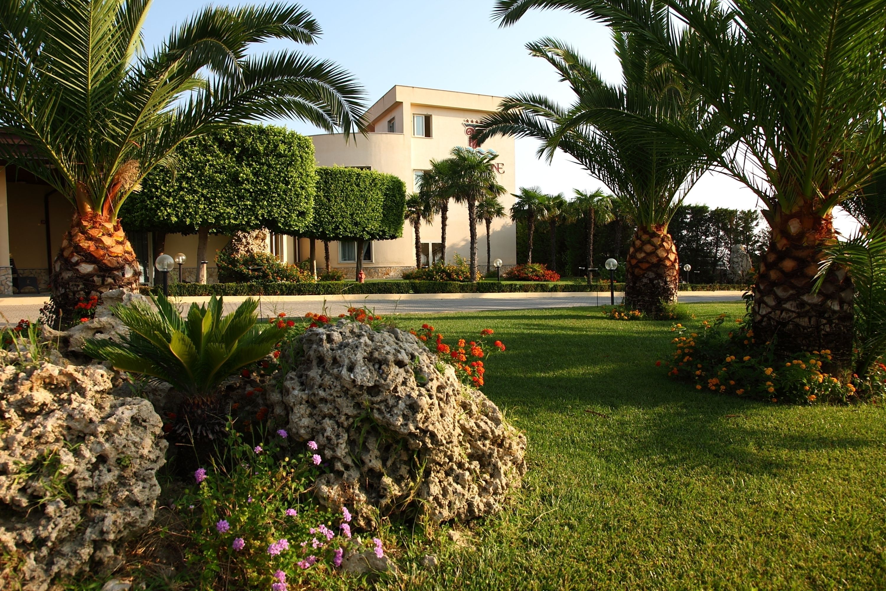 Entrée de l’hébergement