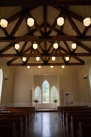Indoor wedding