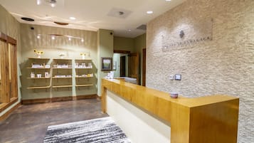Couples treatment room(s), sauna, hot tub, body treatments, aromatherapy