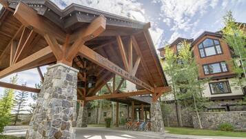 Entrada de l'allotjament