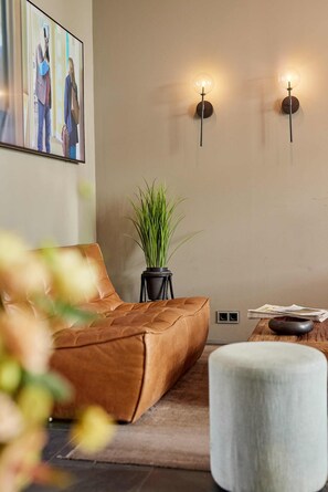 Sala de estar en el lobby