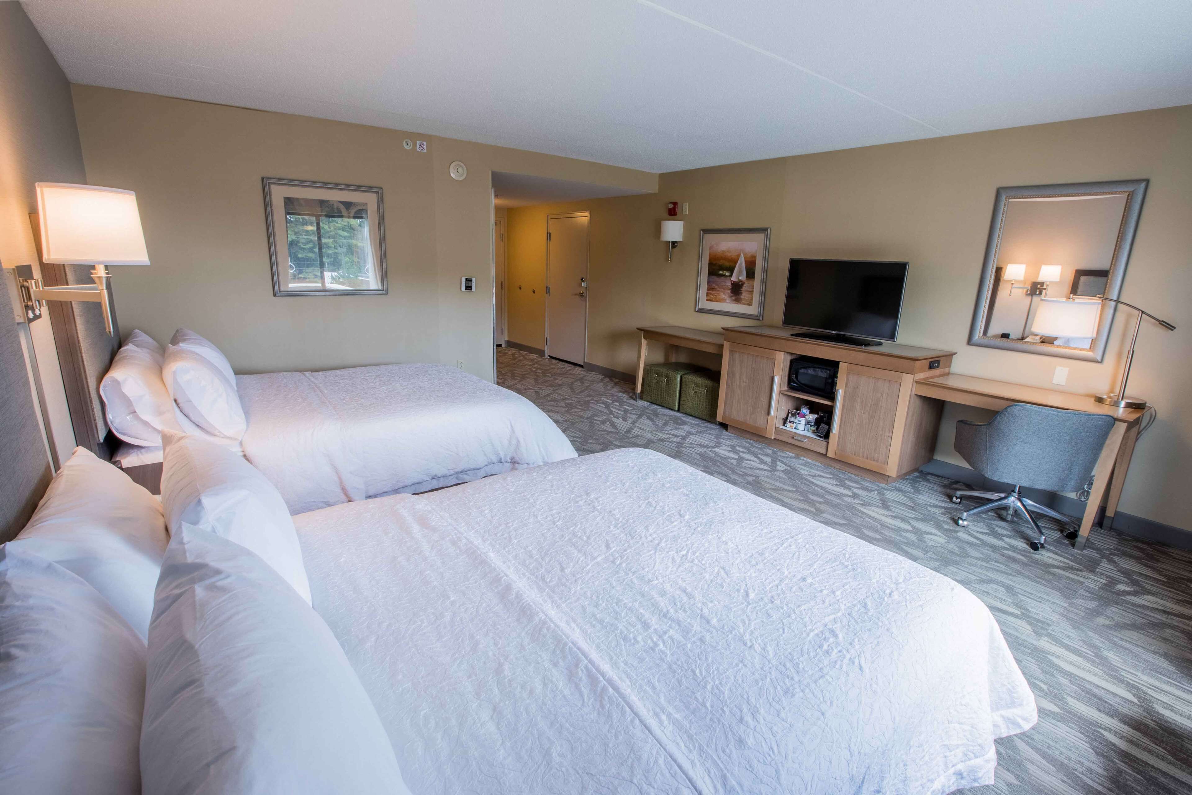 two queen beds, non-smoking, accessible | premium bedding, down duvets, pillow-top beds, desk