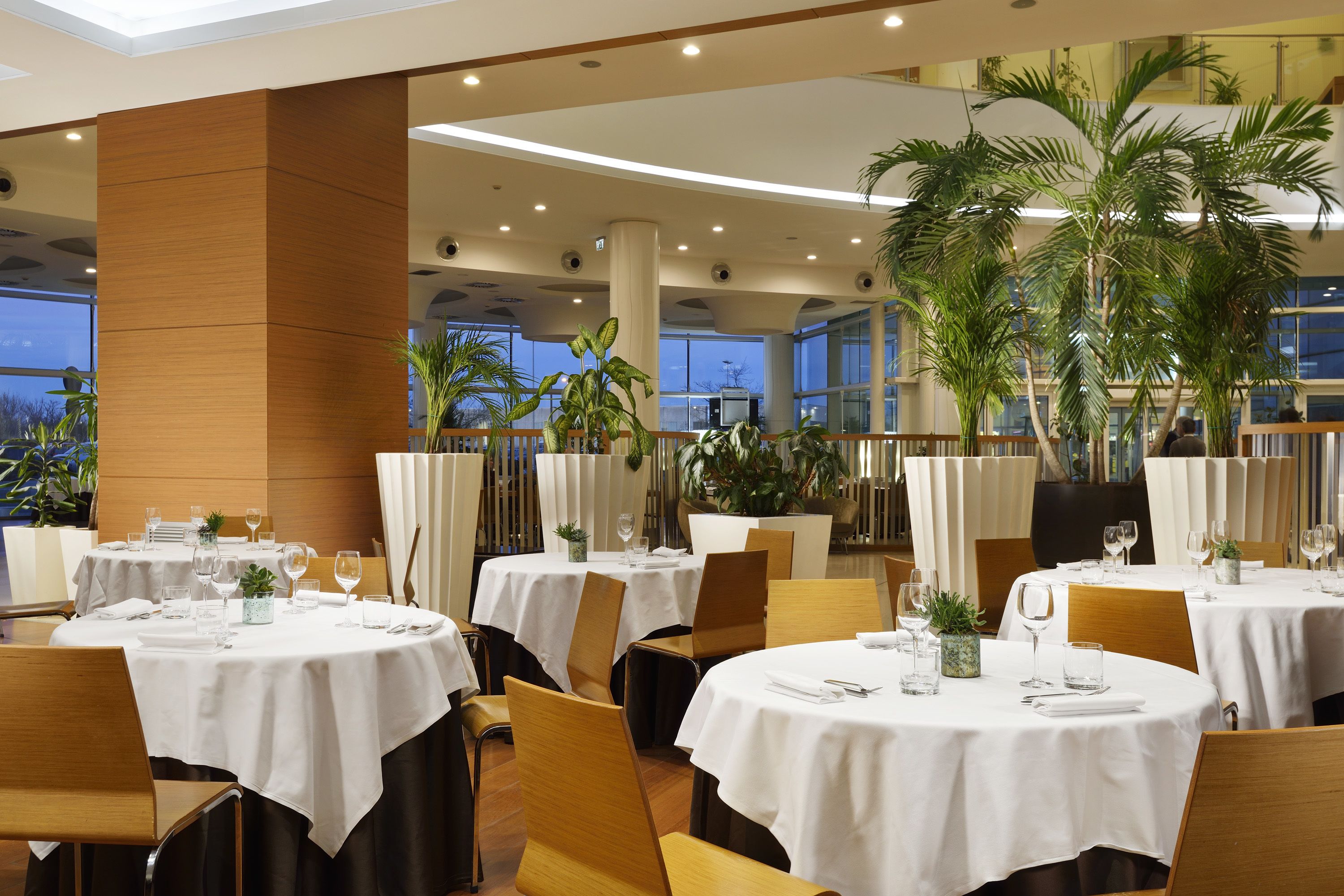 breakfast, lunch and dinner served