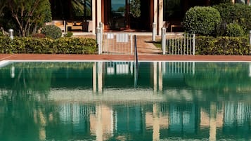 Seasonal outdoor pool