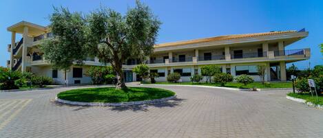 Fassade der Unterkunft