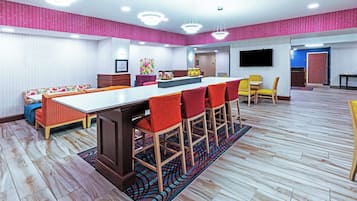 Coin salon dans le hall