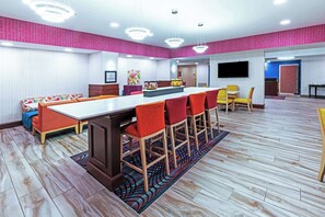 Sala de estar en el lobby