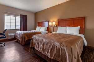 Free WiFi, bed sheets, alarm clocks