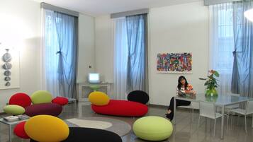 Lobby sitting area