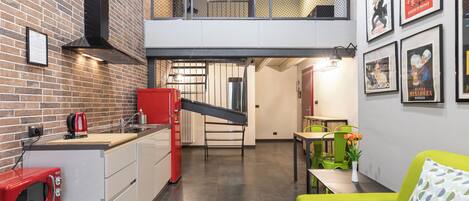 Exclusive Loft, 1 Double Bed with Sofa bed | Down comforters, in-room safe, desk, laptop workspace