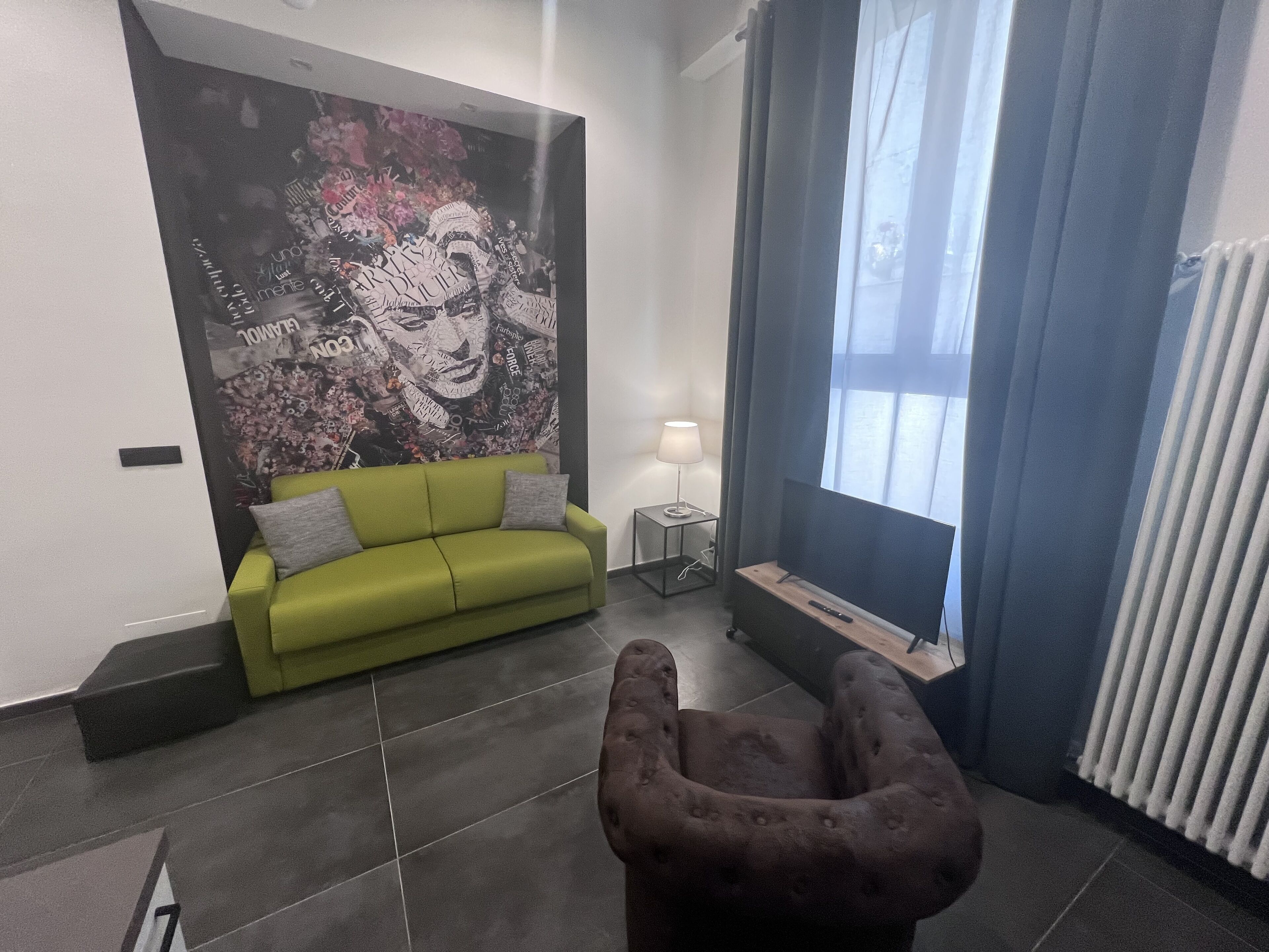 Exclusive Loft, 1 Double Bed with Sofa bed | Living area | 32-inch flat-screen TV with satellite channels, TV