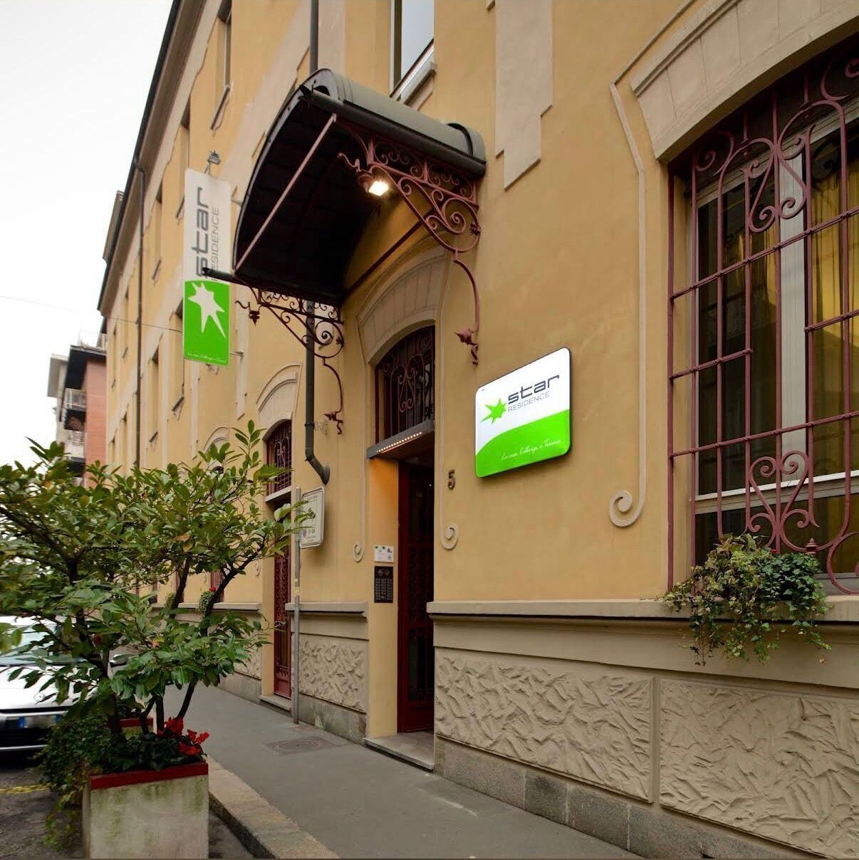 Façade de l’hébergement