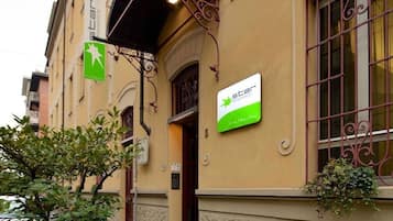 Façade de lâhĂ©bergement