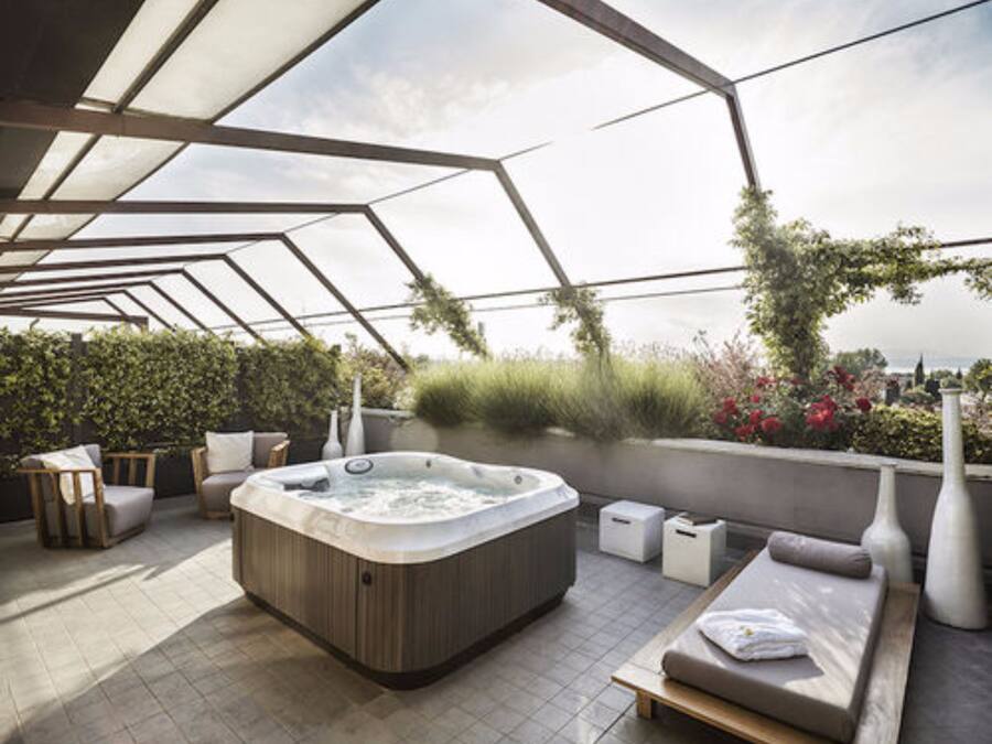 Suite, Terrasse, Seeblick | Zimmerausstattung
