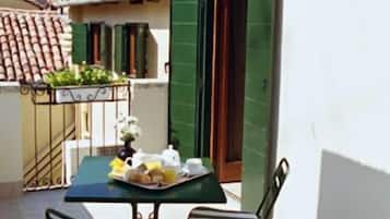 Deluxe-Doppelzimmer, Terrasse | Balkon