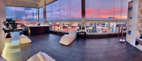 Terrasse sur le toit