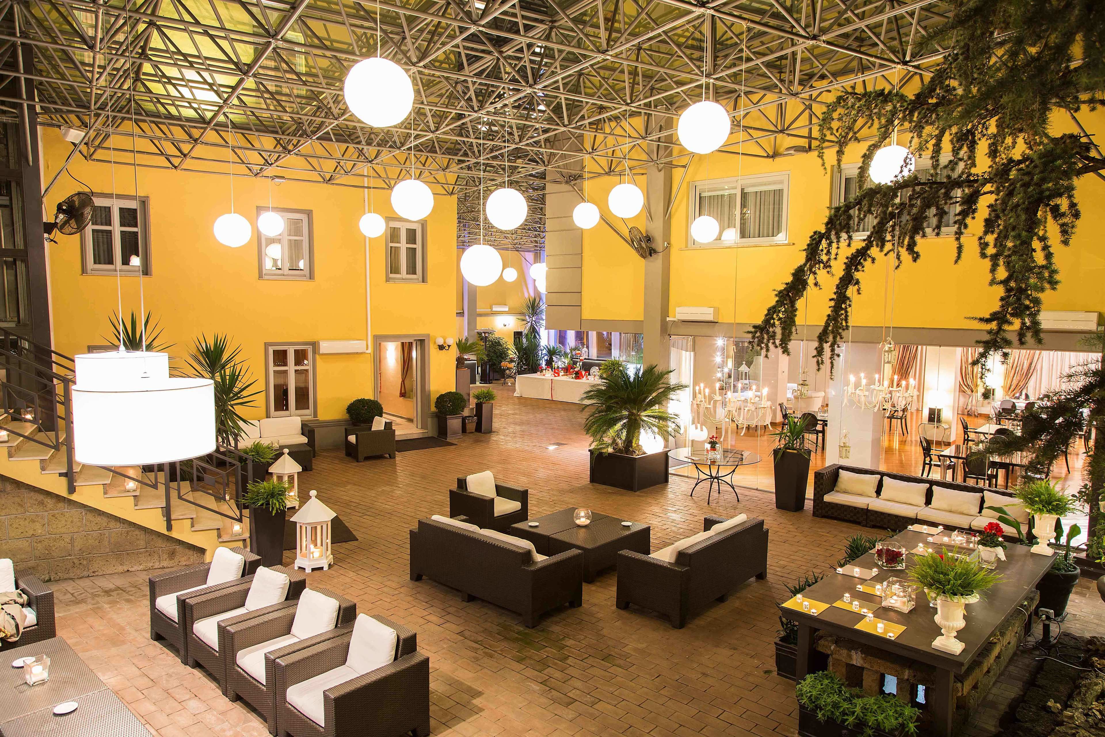 Aussenbereich für Hochzeiten