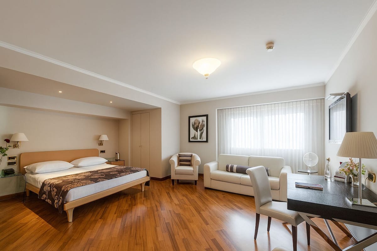 1 habitación, sábanas de algodón egipcio y ropa de cama de alta calidad