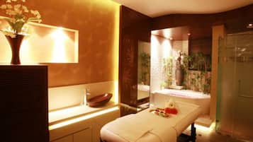 Body treatments, aromatherapy, body wraps, body scrubs