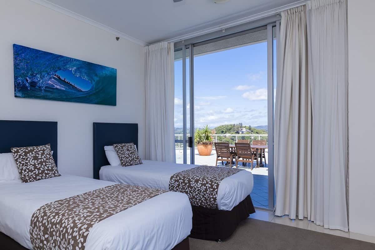 Cobertura | 1 quarto, individualmente decorados, individualmente mobiliados