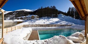 Outdoor pool - La Combe d'Or (Les Orres)