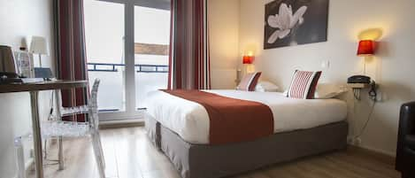 Superior Double Room | Premium bedding, Select Comfort beds, desk, soundproofing