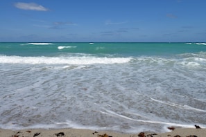 On the beach