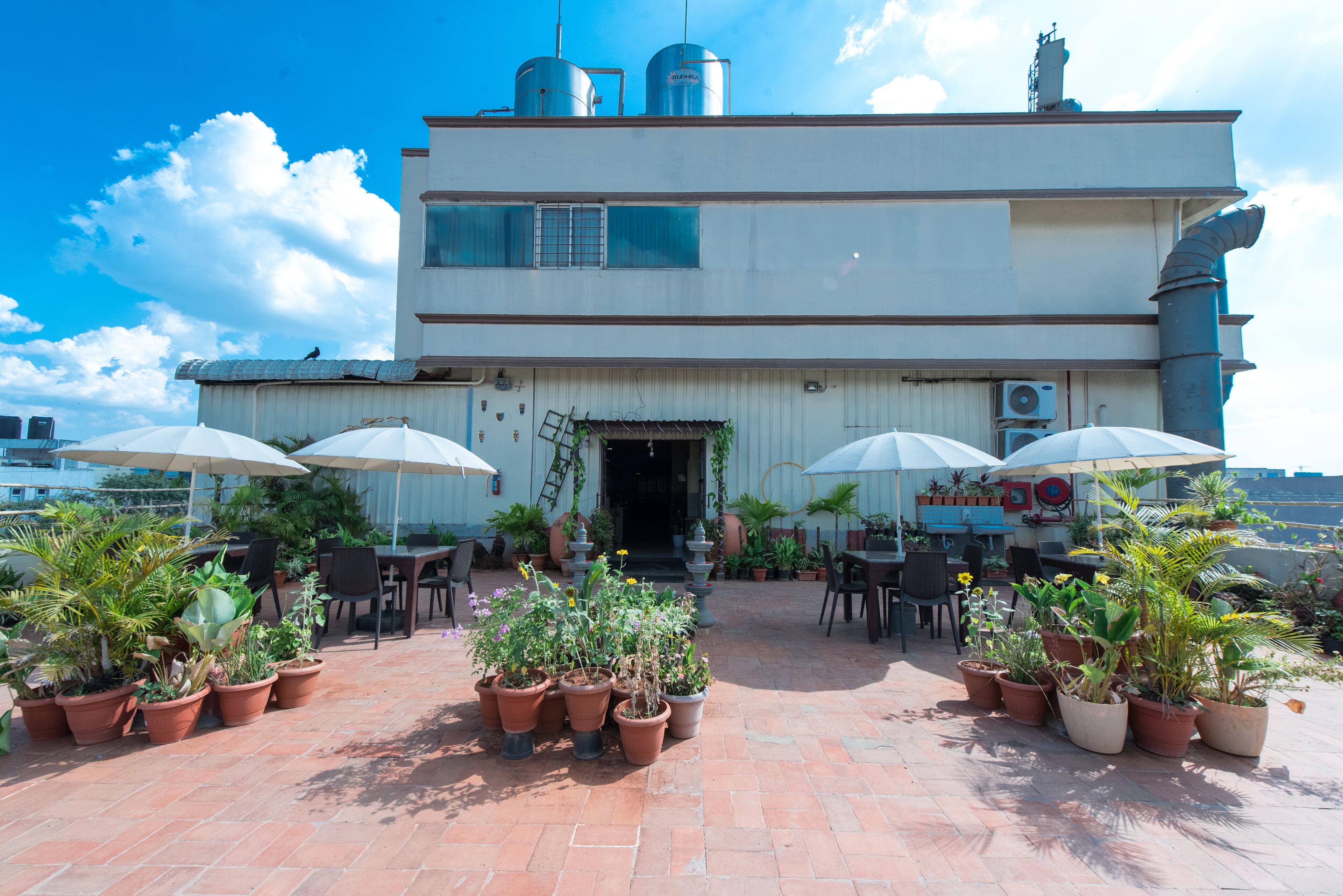 Rooftop terrace