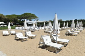 On the beach