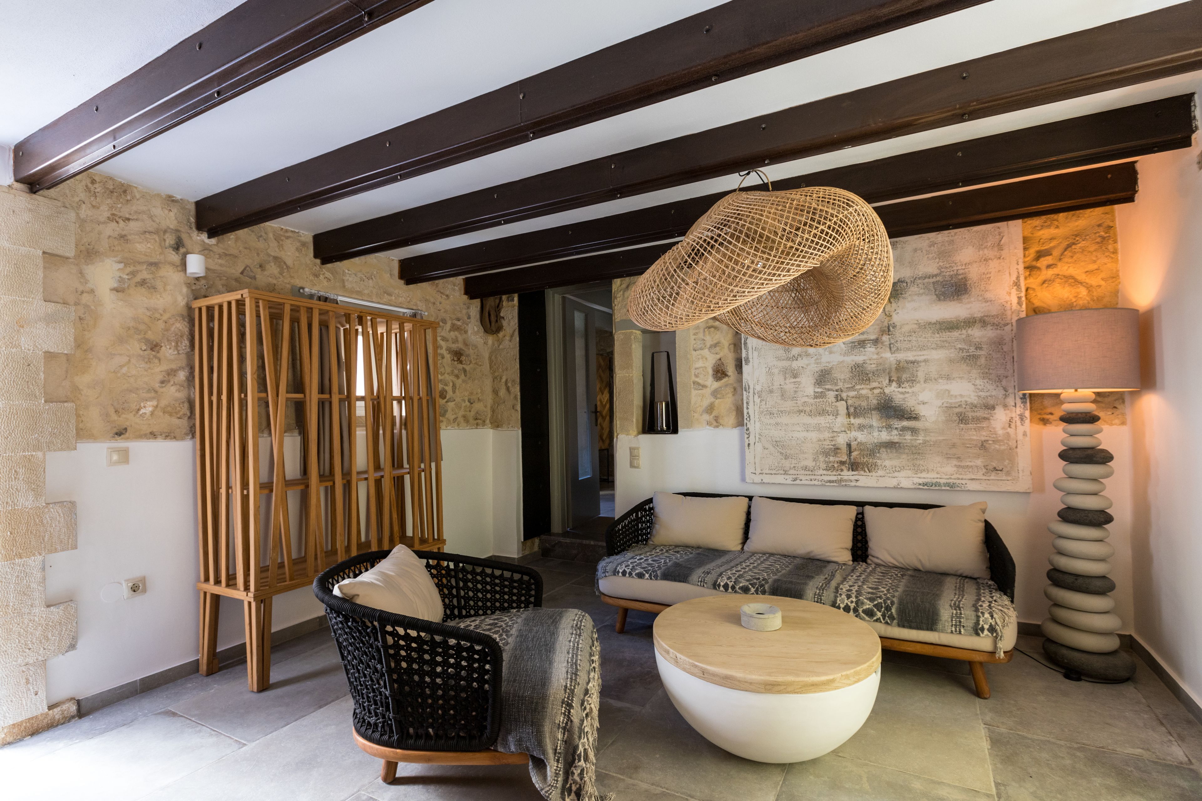 villa (myrthia) | living area | plasma tv