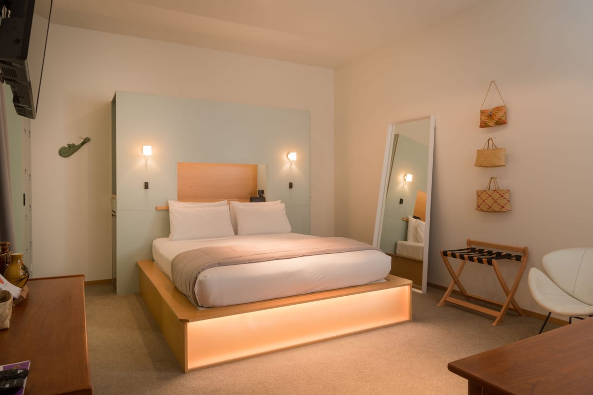 Studio | Bộ đồ giường kháng dị ứng, minibar, két bảo mật tại phòng, bàn