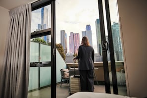 Balcony view - Space Hotel - Hostel (Melbourne)