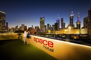 View from property - Space Hotel - Hostel (Melbourne)