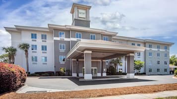 Façana frontal de l'allotjament