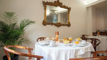 Daily local cuisine breakfast (EUR 12.50 per person)