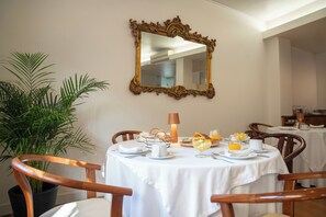 Daily local cuisine breakfast (EUR 12.50 per person)