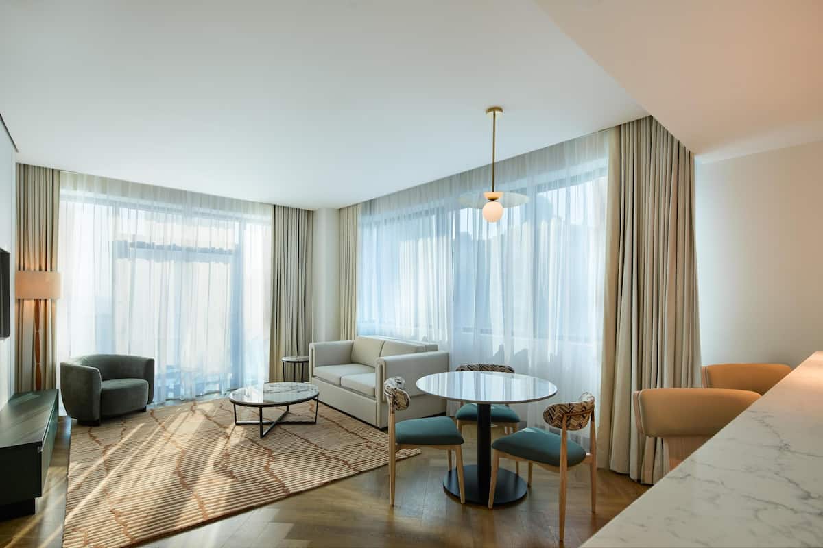 Literie de qualité supérieure, minibar, coffres-forts dans les chambres