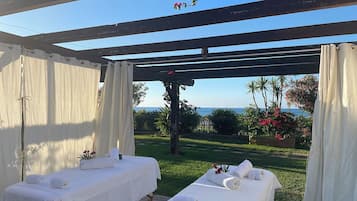 Kroppsbehandlingar, kroppsskrubb och ansiktsbehandlingar