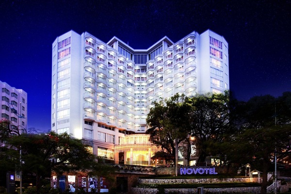 Front of property – evening/night