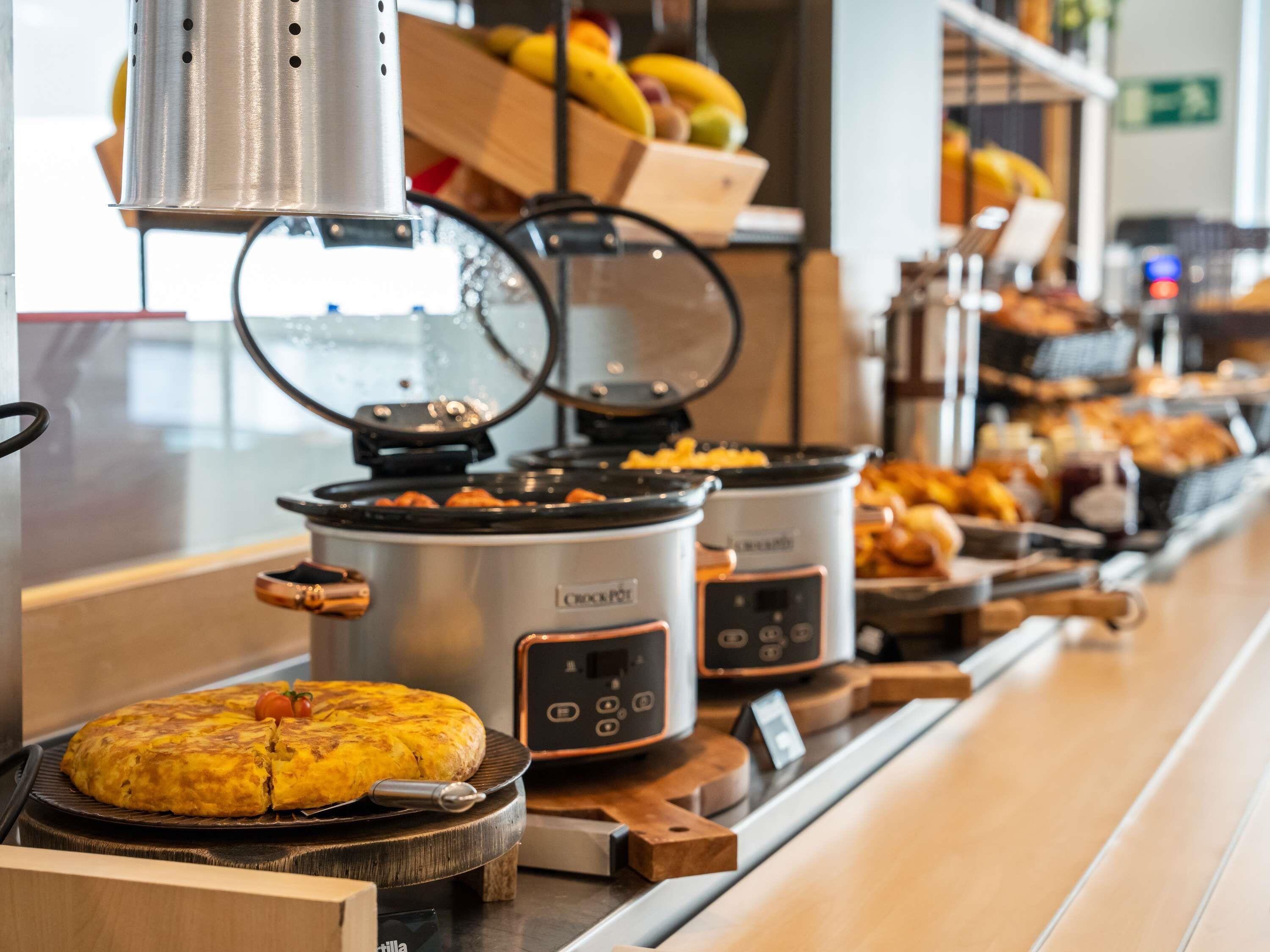Frukostbuffé varje dag mot avgift
