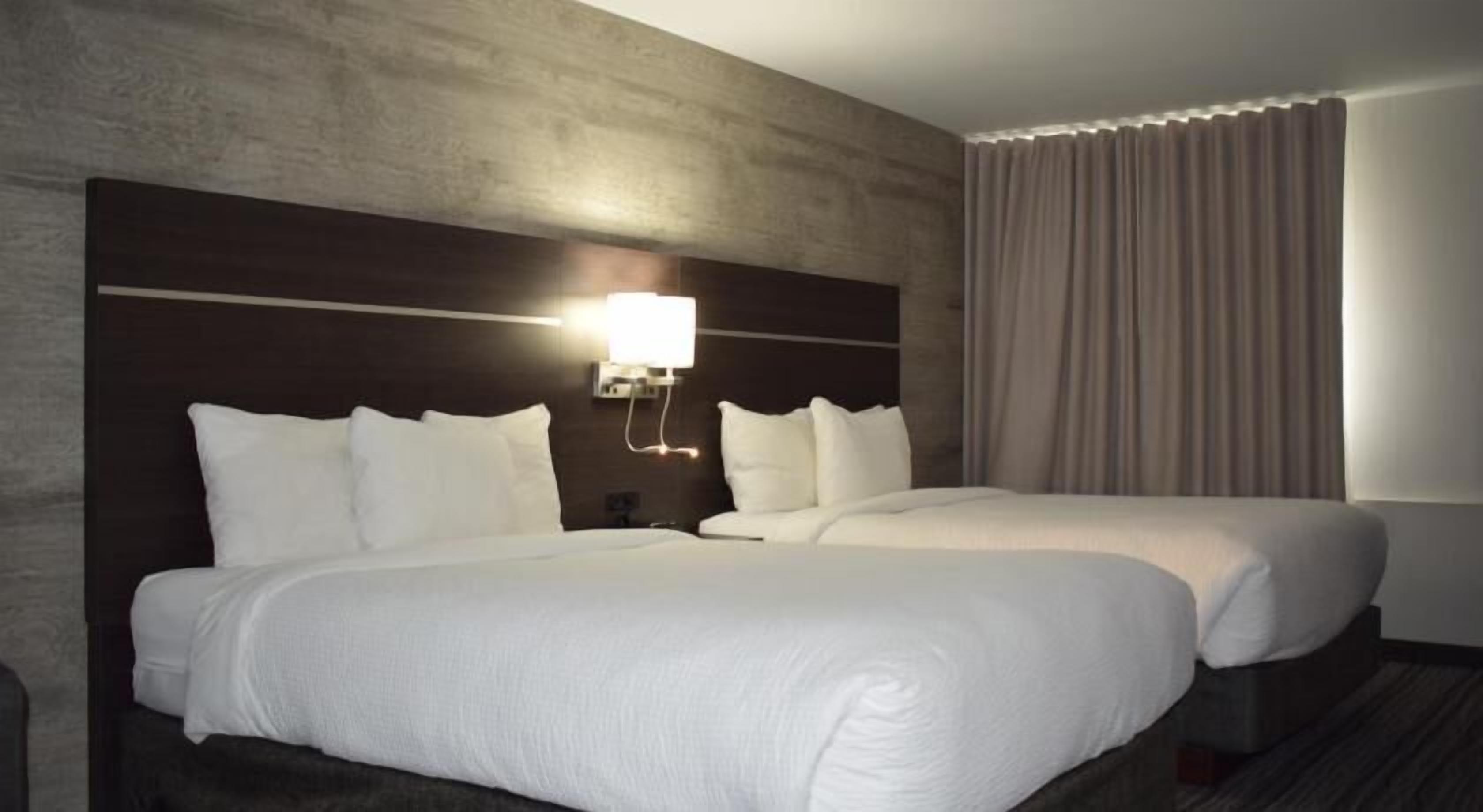 Premium bedding, pillow-top beds, in-room safe, desk